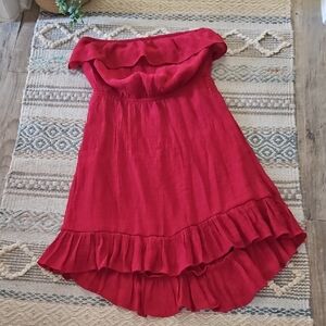 Off-Shoulder Ruffle Dress